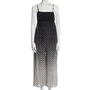 Zimmermann Polka Dot Print Square Neckline Jumpsuit Size XS or Designer 0